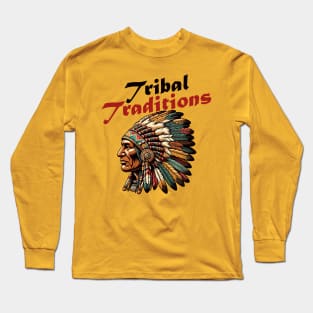 Indian chief Long Sleeve T-Shirt